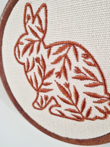 haftowany zając wielkanocny